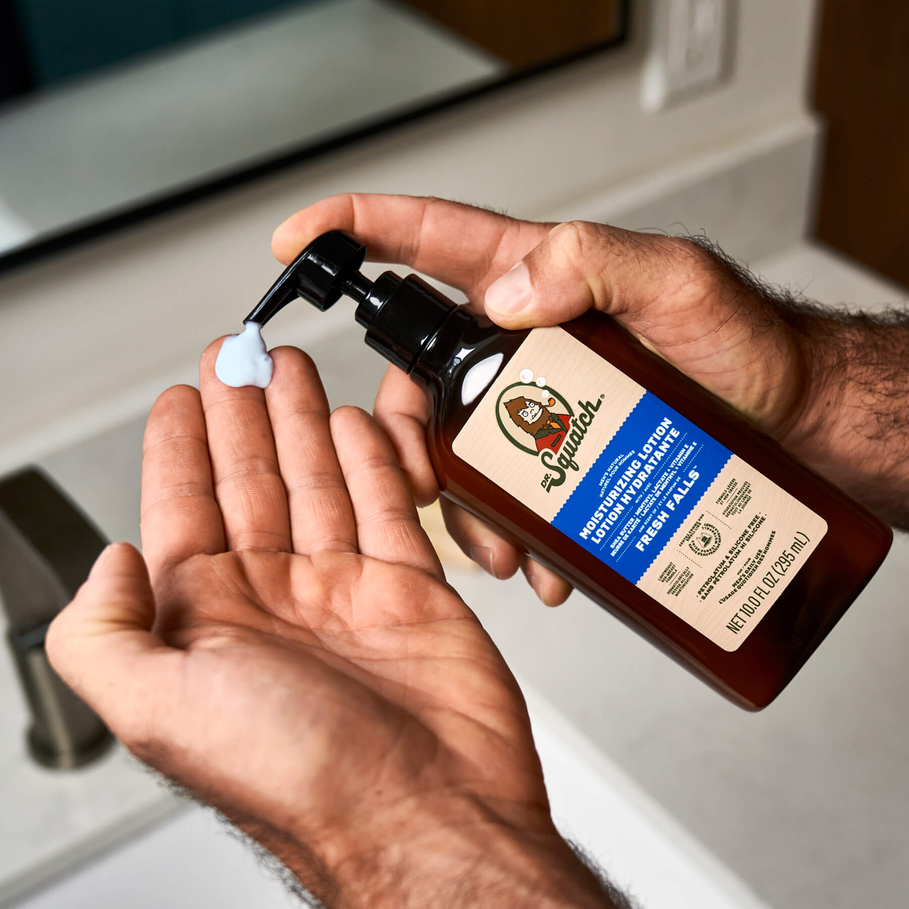 Dr. Squatch - Revitalize your skin with our NEW Fresh Falls Lotion