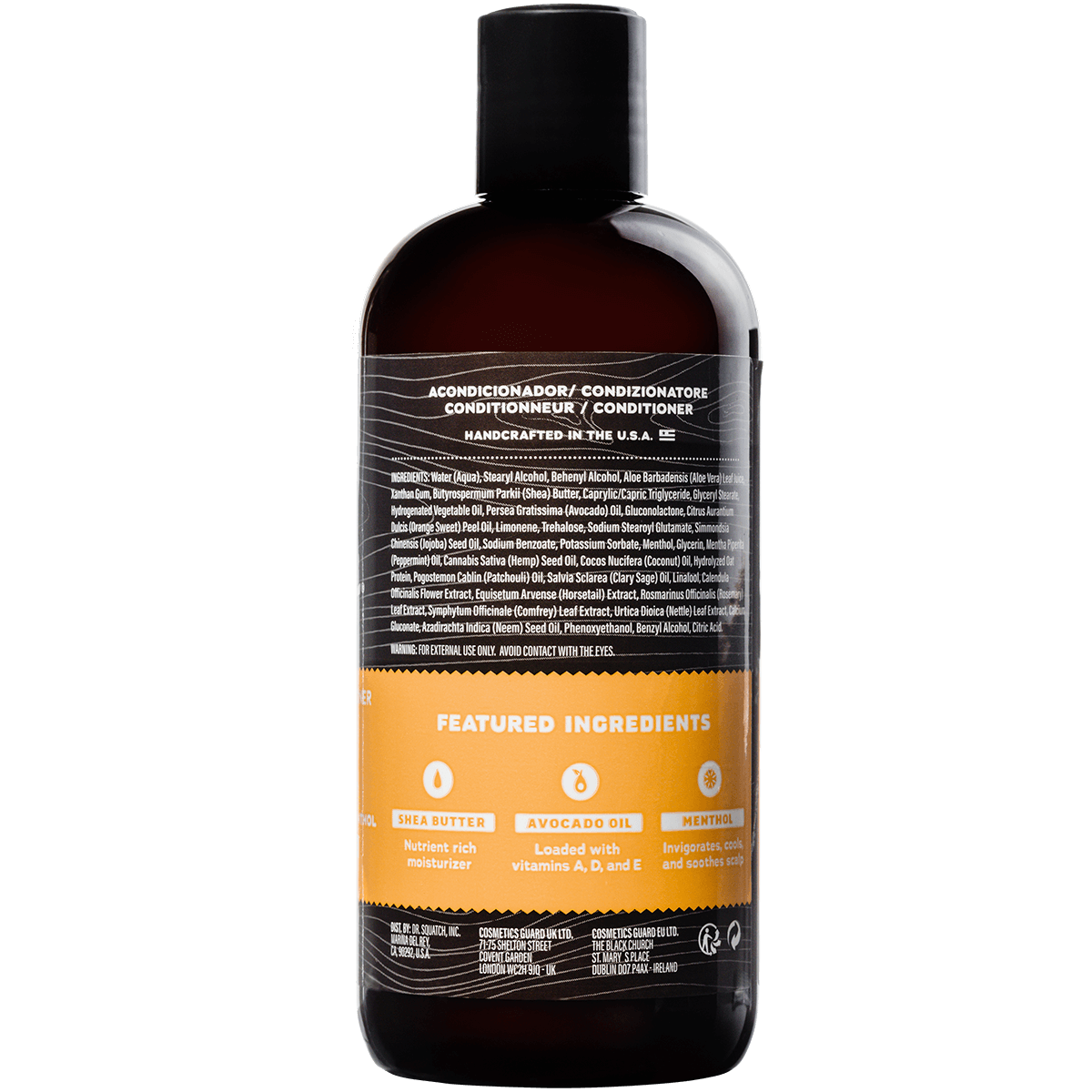 Cool Citrus Conditioner Dr. Squatch UK