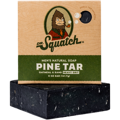 New Dr Squatch frosty Peppermint & Snowy Pine Tar 